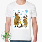 Мужская футболка органик