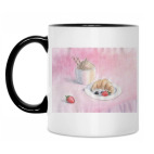 Кружка двухцветная