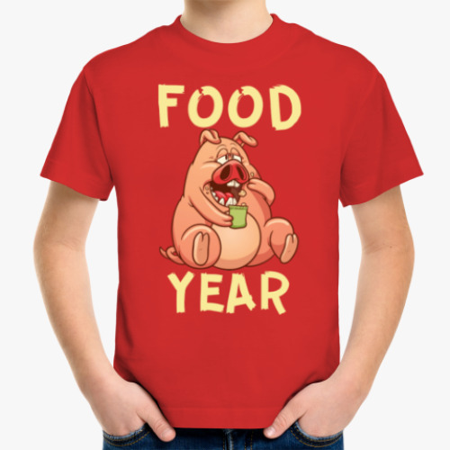 Детская футболка FOOD YEAR