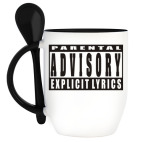 Кружка с ложкой