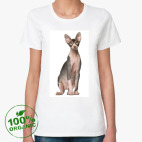 Женская футболка органик