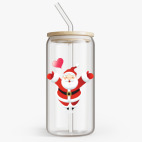 Банка с бамбуковой крышкой