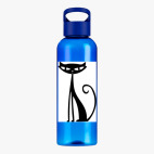 Прозрачная спортивная бутылка