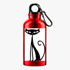 Металлическая бутылка 400 мл UV-DTF