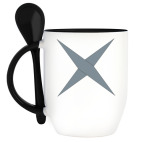 Кружка с ложкой