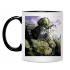 Кружка двухцветная