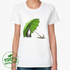 Женская футболка органик