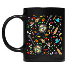 Кружка цветная UV-DTF