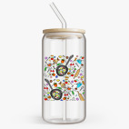 Банка с бамбуковой крышкой