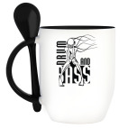 Кружка с ложкой