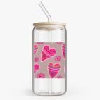 Банка с бамбуковой крышкой