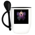 Кружка с ложкой