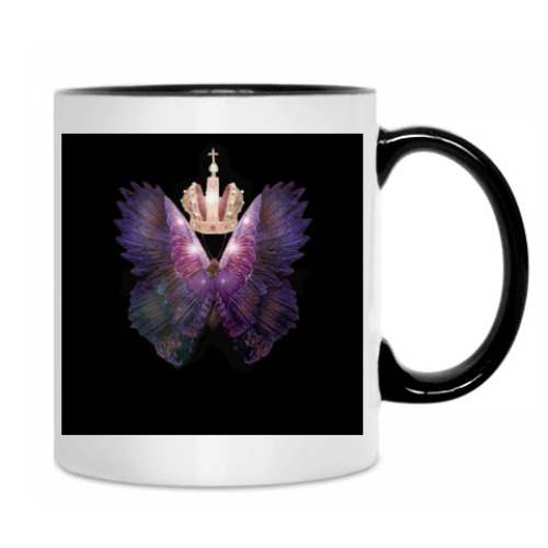 Кружка с принтом 'Бабочка власти'