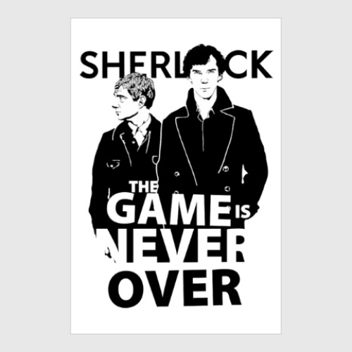 Poster The Game Is Never Over Kupit Na Printdirect Ru 512