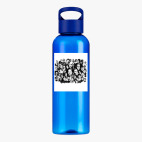 Прозрачная спортивная бутылка