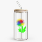 Банка с бамбуковой крышкой