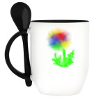 Кружка с ложкой