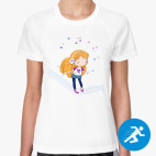 Женская спортивная футболка