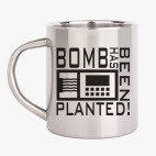 Кружка металлическая