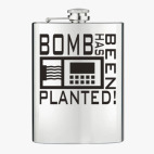 Фляжка стальная