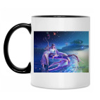 Кружка двухцветная