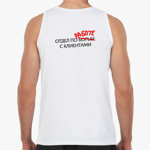 Майка с принтом Пинг-понг