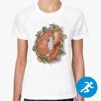 Женская спортивная футболка