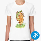 Женская спортивная футболка