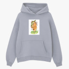 Толстовка худи оверсайз