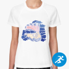 Женская спортивная футболка