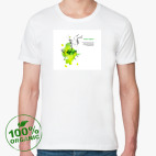 Мужская футболка органик