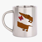 Кружка металлическая