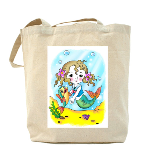 Сумка шоппер  Русалочка