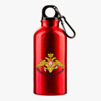 Металлическая бутылка 400 мл UV-DTF