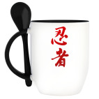 Кружка с ложкой