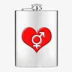 Фляжка стальная