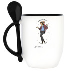 Кружка с ложкой