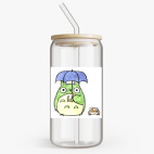 Банка с бамбуковой крышкой