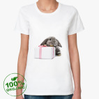 Женская футболка органик