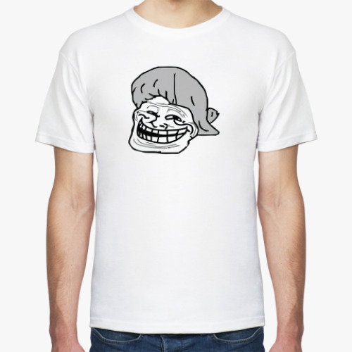 Футболка с принтом greny trolling