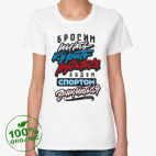 Женская футболка органик