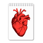 Блокнот А6 Сердце