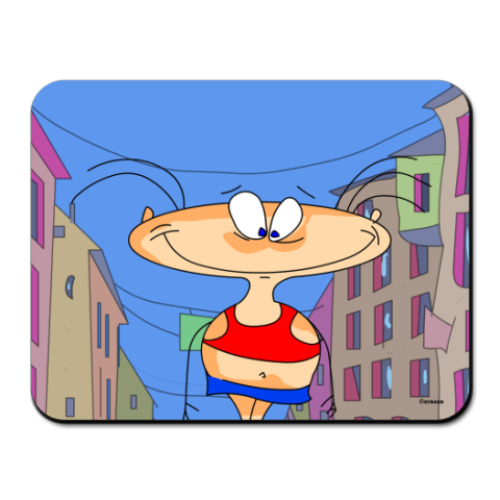 Коврик для мыши 'молодой человек!'