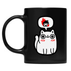 Кружка цветная UV-DTF