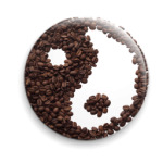 Инь-янь из кофе