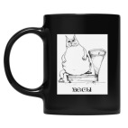 Кружка цветная UV-DTF