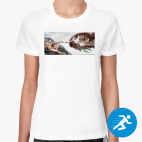 Женская спортивная футболка