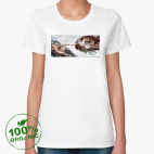 Женская футболка органик