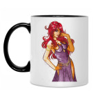 Кружка двухцветная