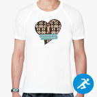 Мужская спортивная футболка